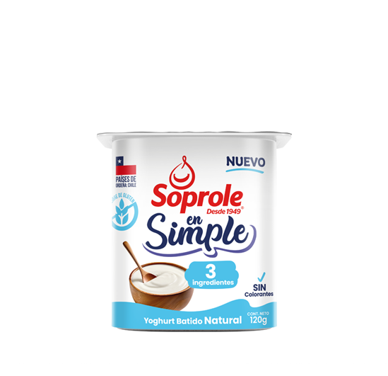 Yoghurt En Simple Natural 120g